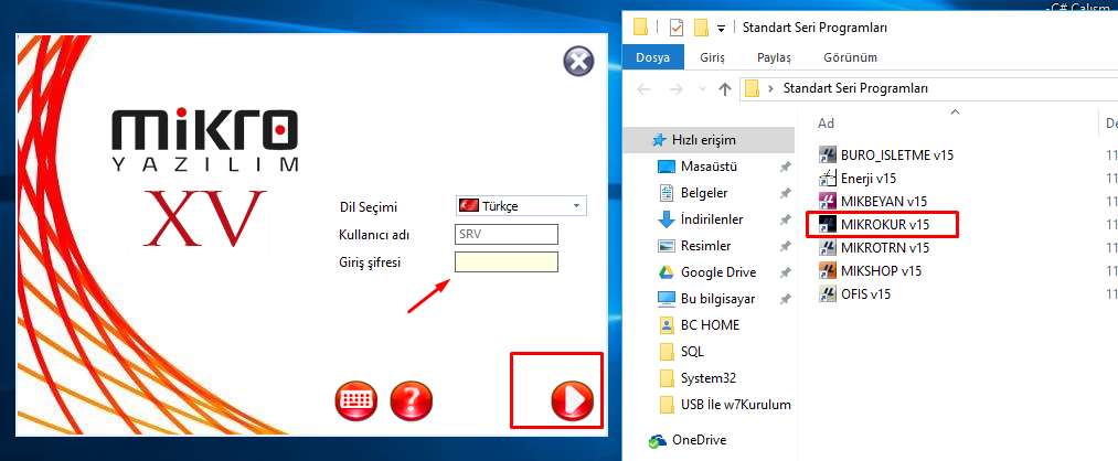 Mikro Client Kurulumu ve SQL Server'a Erişim Ayarları